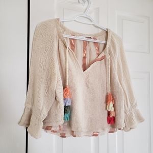 Zara summer top trafaluc collection size Medium